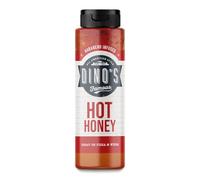 Dino's Famous All American Style Hot Honey Habanero Sauce, 350 g
