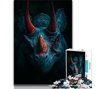 Dinosaur 1000 Piece Jigsaw Puzzles for Teenagers,Family Game Stress Reliever Difficult Challenge Great Gifts And Toys 75x50cm