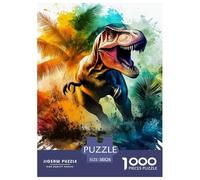 Dinosaur 1000 Pieces Animation Paper Jigsaw Puzzle What Happens Next Educational Games for Adults And Kids 38x26cm/1000pcs