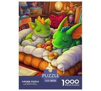 Dinosaur 1000 Pieces Premium Jigsaw Animal for Adults Cool Collage Effect, Fun Details, Educational, Challenging Puzzle Games 38x26cm/1000pcs