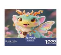 Dinosaur 1000 Pieces Premium Jigsaw Animal for Adults Cool Collage Effect, Home Decoration, Educational, Challenging 38x26cm/1000pcs