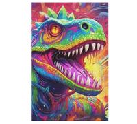 Dinosaur 1000 Pieces Wooden Jigsaw Puzzle for Adults Puzzles Brain Exercise Challenge High Difficulty Game for Kids (78×53cm)