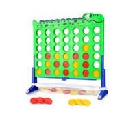 Dinosaur 4-in-a-Row Game, 14.6-Inch / 37 cm Garden Game for Kids Ages 3+ | Outdoor Game for Kids with Chunky 3.8 cm Discs, Catch Net & Storage Bag - Great for Garden & Tabletop Play