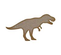 Dinosaur 4 T Rex - Laser Cut 3mm MDF Craft Shape Blanks (Medium)