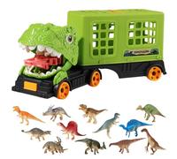 Dinosaur Action Vehicle - 39x12x17cm Truck Truck, PP Dinosaur Figne Set, Imaginative Play Vehicle with Mobile Models | Preschool Learning for Boys Girls And Holiday Party
