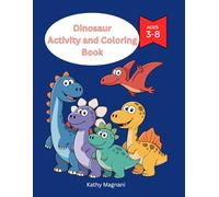 Dinosaur Activity and Coloring Book