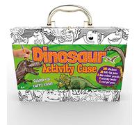 Dinosaur Activity Case | Dinosaur Activity Book | Dinosaur Stickers |Dinosaur Toys | Dinosaur Gifts for Boys | Dinosaur Play Sets | Kids Activities (Colour and Carry Activity Kit)
