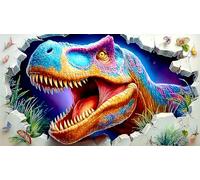 dinosaur Adult Jigsaws Puzzle 1000 Pc - Educational Decompression Great Gift Idea for Adults 75x50/1000pcs