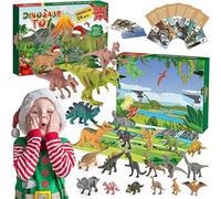 Dinosaur Advent Calendar 2025, Kids Advent Calendar, 24 Days Christmas Advent Calendar, Parent-Child Interaction Toys for Kids Xmas Birthday, Gifts For Children Dinosaurs Lovers (04)