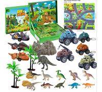 Dinosaur Advent Calendar 2025, Kids Advent Calendar, 24 Days Christmas Advent Calendar, Parent-Child Interaction Toys for Kids Xmas Birthday, Gifts For Children Dinosaurs Lovers (02)