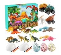 Dinosaur Advent Calendar 24 Unique Surprise Jurassic Park Advent Calendar Holiday Gifts & Party Favor for Boys Kids