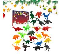 Dinosaur Advent, Dinosaur Calendar for 24 Days | Educational and Decorative Animal Toys for Children Young Adults Christmas House