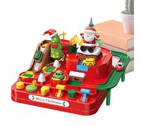 Dinosaur Adventure Car Track Set - 2026 Interactive "Dino-Slide" Racing Game, 260-Piece Flexible Christmas Train Track with Electric Vehicles, STEM Learning Toy for Kindergarten & Home