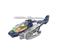 Dinosaur Airplane Helicopter Toy - Automatic Transforming Plane, Lighting Music Aircraft Model, ABS Construction | Smart Bump And Go Movement With Colorful Lights And Sound Effects For Children H