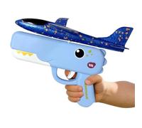 Dinosaur Airplane Launcher - 8 Inch Fun, Foam Airplanes for Kids Boys | Throwing Glider, Foam Glider for Birthday Boys Girls Outdoor Sports