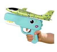 Dinosaur Airplane Launcher - 8 Inch Fun, Foam Airplanes for Kids Boys | Throwing Glider, Foam Glider for Birthday Boys Girls Outdoor Sports