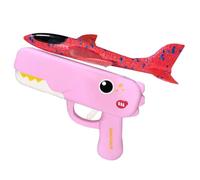 Dinosaur Airplane Launcher - 8 Inch Fun, Foam Airplanes for Kids Boys | Throwing Glider, Foam Glider for Birthday Boys Girls Outdoor Sports