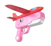 Dinosaur Airplane Launcher Toy - Dinosaur Glider Planes, Cool Built-In Light Foam Flyers with Easy Launch, Outdoor Toy Airplanes, Birthday Party Stocking Stuffer, Fun Flying Toys for Kids Party