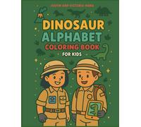 Dinosaur Alphabet Coloring Book