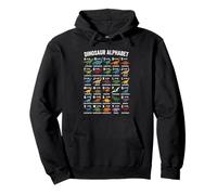 Dinosaur Alphabet Shirt - ABC Learning Type of Dinosaurs Pullover Hoodie