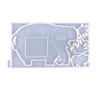 Dinosaur Animal Picture Frame Crystal Drop Mold Elephant Photo Frame Decoration Cow for Turtle Silicone Mold Photo Molds for Resin Casting
