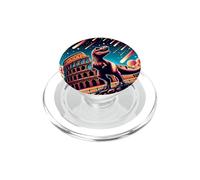 Dinosaur At The Ancient Roman Colosseum In Rome PopSockets PopGrip for MagSafe