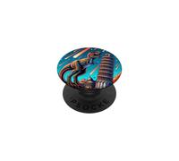 Dinosaur At The Leaning Tower Of Pisa PopSockets Adhesive PopGrip