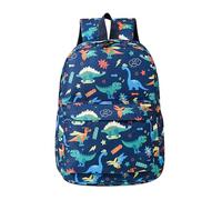 Dinosaur Backpack, Dinosaur School Backpack for Boys Girls, Kids Toddler Primary School Bag, Waterproof Nylon Rucksack, Casual Daypack, Book Bag for Campus Outdoor Travel Sports