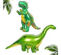 Dinosaur Balloons, Large Foil Animal Balloons Inflatable Dinosaur Kids Party Decoration 2pcs