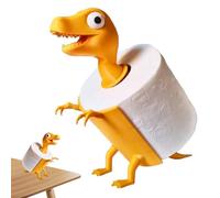 Dinosaur Bathroom Tissue Holder, Creative Toilet Paper Roll Shelf, Cute Functional Towel Rack, Novelty Home Decor, Multipurpose for Kids' Bathroom, Living Room, Kitchen Use
