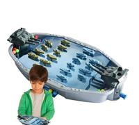 Dinosaur Battle Board - ABS 2 Player Bounce Ball Game, Navy Competition Strategy Board, Educational Rivalry Gamess, Interactive Battle Game | Fun Strategy Gamee For Adults Kids Family Games Nig