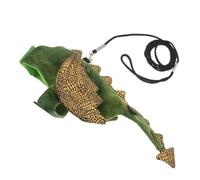 Dinosaur Bearded Dragon Outfit for Lizards, Plush Fleece