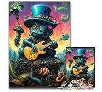 Dinosaur Biopunk Beats 1000 Pieces Puzzles for Adults Challenging Puzzles for MotherS Day Birthdays Christmas 1000 PCS(75x50cm)