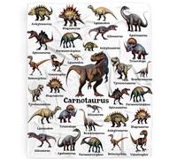 Dinosaur Blanket Gift for Boys,Jurassic Dino Dinosaurs Throw Blanket