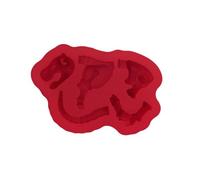 Dinosaur Bone Chocolate Molds - Food Grade Silicone Baking Tools for Chocolate, Candy, Jelly Gummy, Halloween & Christmas Party DIY (1 Pack)