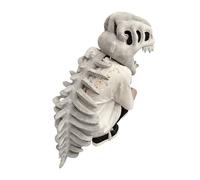 Dinosaur Bone Plush Skeleton Headgear Skeleton Hat Party Supplies for Adults and Kids Soft Headgear
