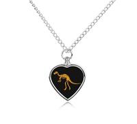 Dinosaur Bones Novelty Pet Urn Necklace Ash Holder Cremation Keepsake Memorial Jewelry