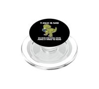 Dinosaur Book Lover T Rex Sad Arms Too Short to Reader PopSockets PopGrip for MagSafe