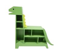 Dinosaur Bookcase and Toy Organiser Teamson Kids Green One Size
