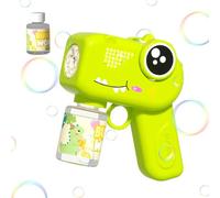 Dinosaur Bubble guns Automatic Bubble Machine For Kids With Lights Sound, Bubbles Maker With Bottles Of Bubbles Refill Kids Dogs Pets Toys For Outdoor Toys Holiday Beach Summer Pool Party Favors Decor