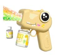 Dinosaur Bubble Guns, Fun And Friendly Electric Bubble Machine For Kids, Automatic Bubbles Machine With Lights And Sound, Includes A Bottle Of Bubbles Solution, For Bath Summer Pool