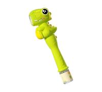 Dinosaur Bubble Machine - 350g Automatic Blower Toy | Dancing Sunflower Light Up Maker | Portable Outdoor Kids Party Favor, Backyard Camping Beach Summer Vacation Picnic Wand Gift