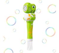 Dinosaur Bubble Machine, Dinosaur Bubble Machine, Dinosaur Bubble Machine, Bubble Machine, Dinosaur Bubble Machine, Toy, Automatic Bubble Blower, with Light and Music for Ages 3 to 3