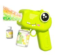 Dinosaur Bubble Machine Portable Soap Dispenser with Lights and