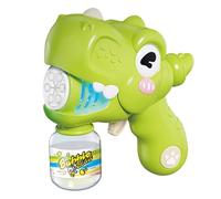 Dinosaur Bubble Wand - Prehistoric Foam Maker for Outdoor Fun | Colourful Blower Stick with Easy Grip Handle & Continuous Stream Solution Action for Park Play Beach Trips Backyard Games Festival