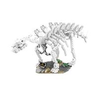 Dinosaur Building Kit, Stegosaurus Fossils Building Blocks, Dinosaur World Creative Animal Building Bricks Toys for Boys Girls 6+, Glow in The Dark, (475 PCS)