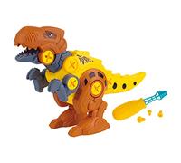 Dinosaur Building Toys for Kids Take Apart Construction Set with Drill Learning Educational for Boys Girls Ages 4 5 6 7 8 Years Old (D, One Size)