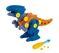 Dinosaur Building Toys for Kids Take Apart Construction Set with Drill Learning Educational for Boys Girls Ages 4 5 6 7 8 Years Old (C, One Size)