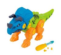 Dinosaur Building Toys for Kids Take Apart Construction Set with Drill Learning Educational for Boys Girls Ages 4 5 6 7 8 Years Old (B, One Size)