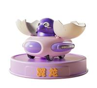 Dinosaur Bumper Car - Ride On Vehicle, Dinosaur Egg Deformation Design, Educational Racing Toy, Sturdy Safe Construction, Interactive Play Details, Use for Indoor Outdoor Entertainment Learning